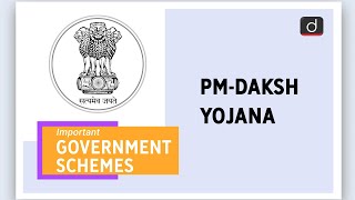 PMDAKSH SchemeGovernment Schemes  Drishti IAS English [upl. by Beller]