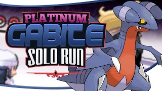 Can I Beat Pokemon Platinum with ONLY Gabite [upl. by Henri]