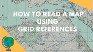 How to read Maps  Grid References Geography Skills [upl. by Ahsii]