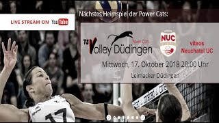 NLA Volleyball TS Volley Düdingen  Viteos NUC [upl. by Aihsened]