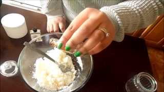 DIY Epsom Salt body scrub  perfect scrub for getting rid of Toxins [upl. by Mosa72]