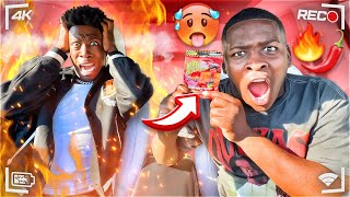 FEEDING MY BOYFRIEND THE WORLD’S HOTTEST🔥 “JELLY BEANS” TO SEE HIS REACTION [upl. by Anig657]