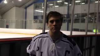 Ice hockey Interview with Pingrys Eric Rogers [upl. by Janos]