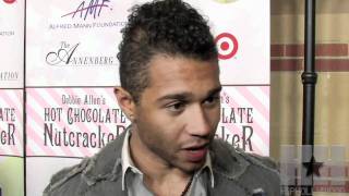 Corbin Bleu On New Movie amp FroHawk  HipHollywoodcom [upl. by Areip]