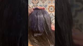 ¿Cómo ELIMINAR tonos NARANJAS de cabello decolorado SIN RESECARLO 🤩✨🙌🏻 cabellorubio belleza [upl. by Nodarse511]