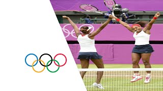 Venus amp Serena Williams Win Olympic Doubles Gold  London 2012 Olympics [upl. by Kimmel]