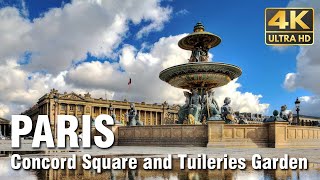 Concord Square and Tuileries Garden Paris [upl. by Whiffen758]