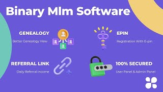 Binary mlm software demo  MERN   MLM SOFTWARE DEMO [upl. by Iinden751]