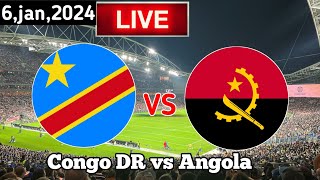 Congo DR Vs Angola Live Match Today [upl. by Malha664]