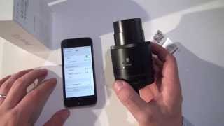 Connecting Apple iPhone 5S and Sony CyberShot DSC QX100 wwwbuhniciro [upl. by Allegra]