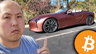 Feels Good To Be in Bitcoin Again  2025 Lexus LC500 [upl. by Otila886]