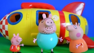 New Peppa Pig Spaceship Full Episode Mammy Pig Daddy Pig Childrens Story [upl. by Htidra518]