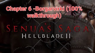 Hellblade 2  Chapter 6  100 walkthrough [upl. by Ativahs926]