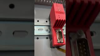 Hilscher NT 50 Gateway dismounting from din rail [upl. by Midge59]