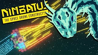 BUILDING DRONES and DESTROYING Space SNAKES  Nimbatus Gameplay [upl. by Natlus708]