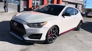 Hyundai Veloster N 2022 manuelle turbo light damage for sale 24650 [upl. by Inamik671]