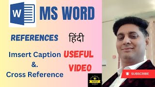 Ms word full course  insert caption amp cross reference [upl. by Piane565]