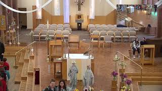 Mass and May Crowning with Holy Trinity School [upl. by Yer]