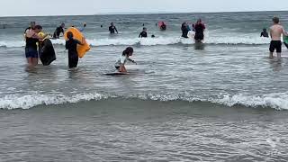 BodyBoarding at Woolacombe Bay Beach [upl. by Peadar]