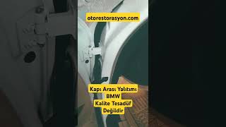 Kapı arası yalıtımı BMW kalite tesadüf değildir [upl. by Andra]