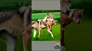 Wolf Attack on the baby Goat animals motivation lion wildlife photography music [upl. by Barty]