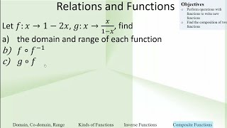 Relations and Functions Solution to Trial Questions [upl. by Rekcut]