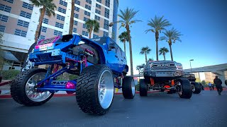 2023 SEMA SHOW  ALL MONSTER TRUCKS [upl. by Weissmann758]