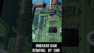 How Can we remove Onboard Ram Laptop Motherboard onboard ram removal [upl. by Thalassa]