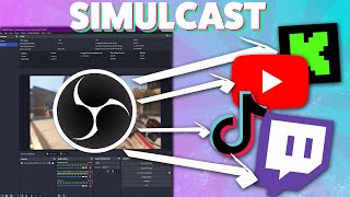 How to MultiStream with OBS the Right Way Simulcast to Twitch YouTube Tiktok amp more [upl. by Lesya685]