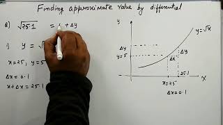 Finding Value by using differential approximation [upl. by Ajroj]