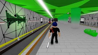 From the Ks Janusza to Trocka in the experience Warsaw Metro Roblox in the game Roblox [upl. by Culosio]