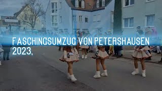 Faschingsumzug Petershausen 2023 [upl. by Fitzsimmons620]