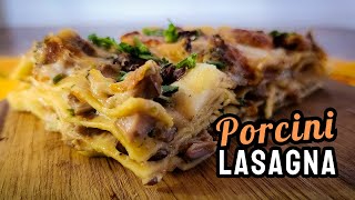 Buonissima Lasagna ai Porcini  Gourmet Delight [upl. by Anilegna]