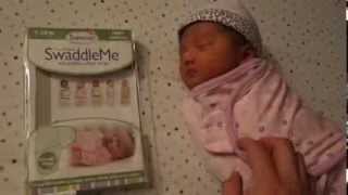 Summer SwaddleMe Adjustable Infant Wrap Review [upl. by Naz]