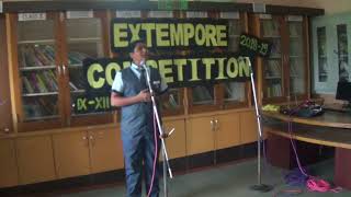 Extempore Competition 2018 [upl. by Cuthbert]