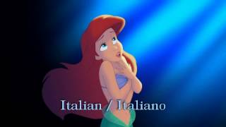 The Little Mermaid 3  Ariels Beginning  I Remember  One Line Multilanguage [upl. by Lymn809]