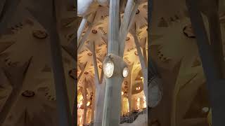 Breathtaking beauty of the Sagrada Familia Church in Spain Barcelona Church Architecture Travel [upl. by Merrili]