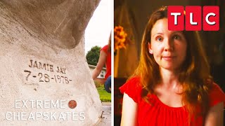 This Woman Made Her Own Gravestone Out of Used Kitty Litter  Extreme Cheapskates  TLC [upl. by Miner226]