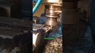 001 Torneado con fresa CNC cnc machine milling turning factory technology [upl. by Roybn]