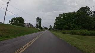 Overcast Summer Day  Grayson County Virginia  Country Drive [upl. by Koziel154]