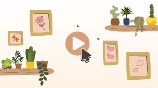 Cute plant aesthetic intro template [upl. by Lorne]