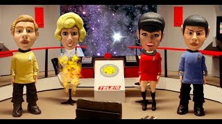 Dancing Promis  quotEnterprisequot  lustige Musik Parodie mit Kirk Spock und Ohura Trekkies [upl. by Marylee]