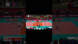 Sarıyer vs Fenerbahçe maçı bazı güzel smaçlar fenerbahçe volleyballworld volleyball sarıyer [upl. by Meneau]