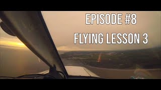 Lesson 3  Flap Control  Live ATC PA 28 [upl. by Ag95]