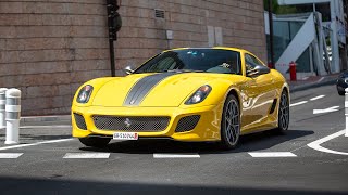 Ferrari 599 GTO  Lovely V12 Sounds Revs amp Accelerations [upl. by Enomis781]