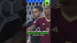 Así fue el PENAL ERRADO de PINEDA ante ROMO en el VENEZUELA 10 MÉXICO  Depor [upl. by Harden783]