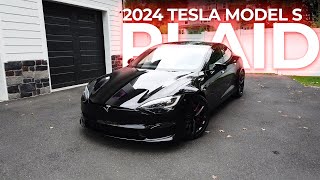 Tesla Model S Plaid 2024  Whats New and Why we upgraded [upl. by Zerimar]