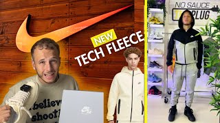 NEW NIKE TECH FLEECE  Try on  Review 👀🔥 [upl. by Napoleon10]