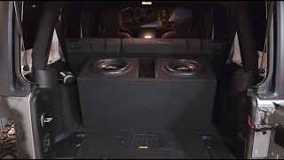 Unboxing SKAR Dual 12quot 5000W Loaded EVL Series Vented Subwoofer Enclosure  EVL2X12D4 [upl. by Reywas]