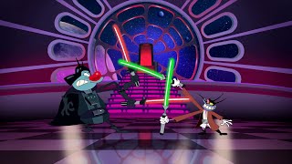 Oggy und die Kakerlaken  Darth Oggy  Volledige aflevering in HD [upl. by Suchta]